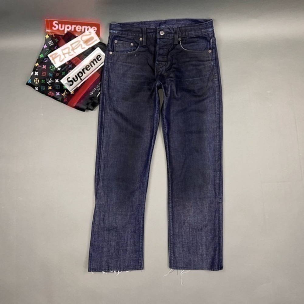 Early ksubi Jeans Overdye Black Blue Luxury Japanese Designer Streetwear Denim